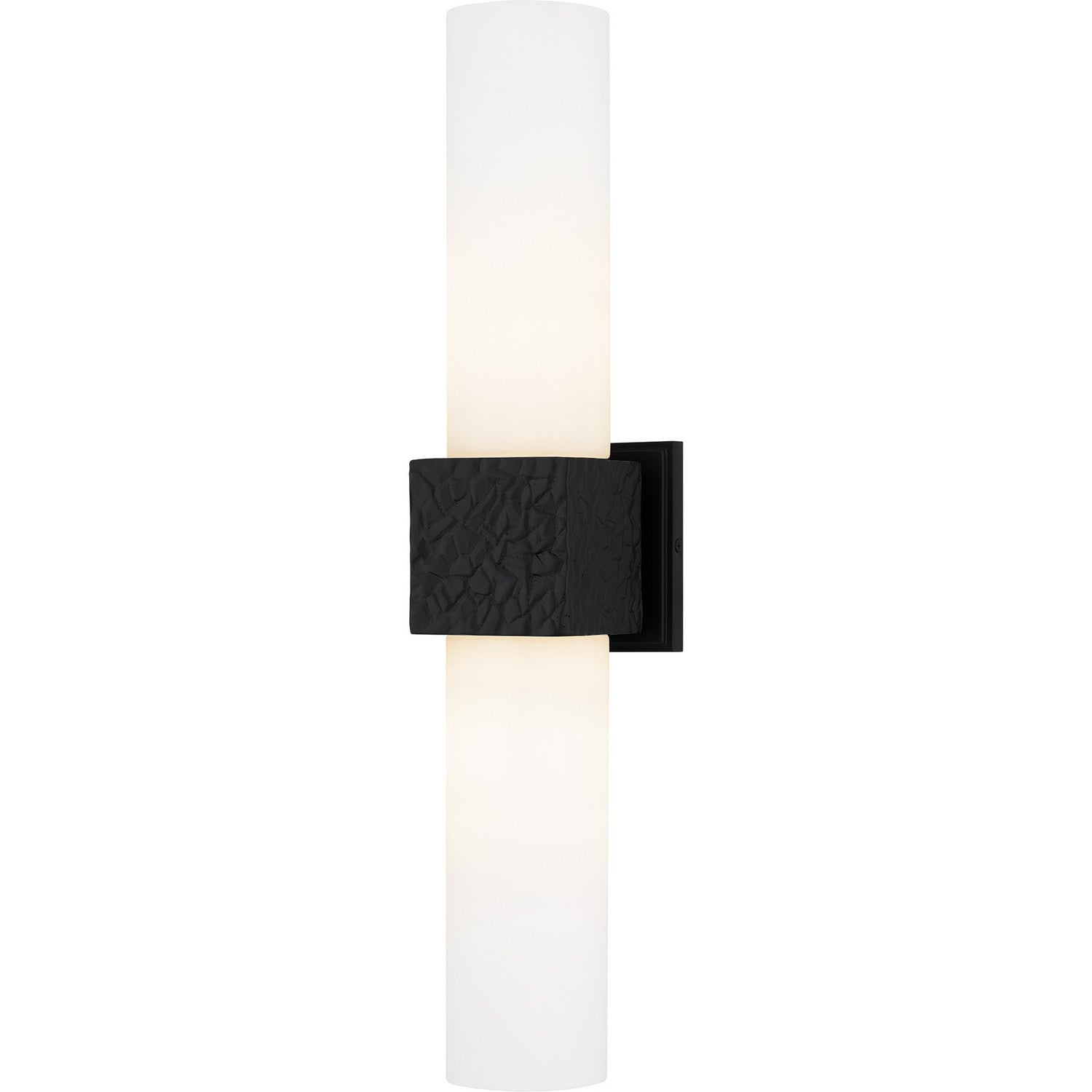 Quoizel - QW6800MBK - Two Light Wall Sconce - Quoizel Wood - Matte Black