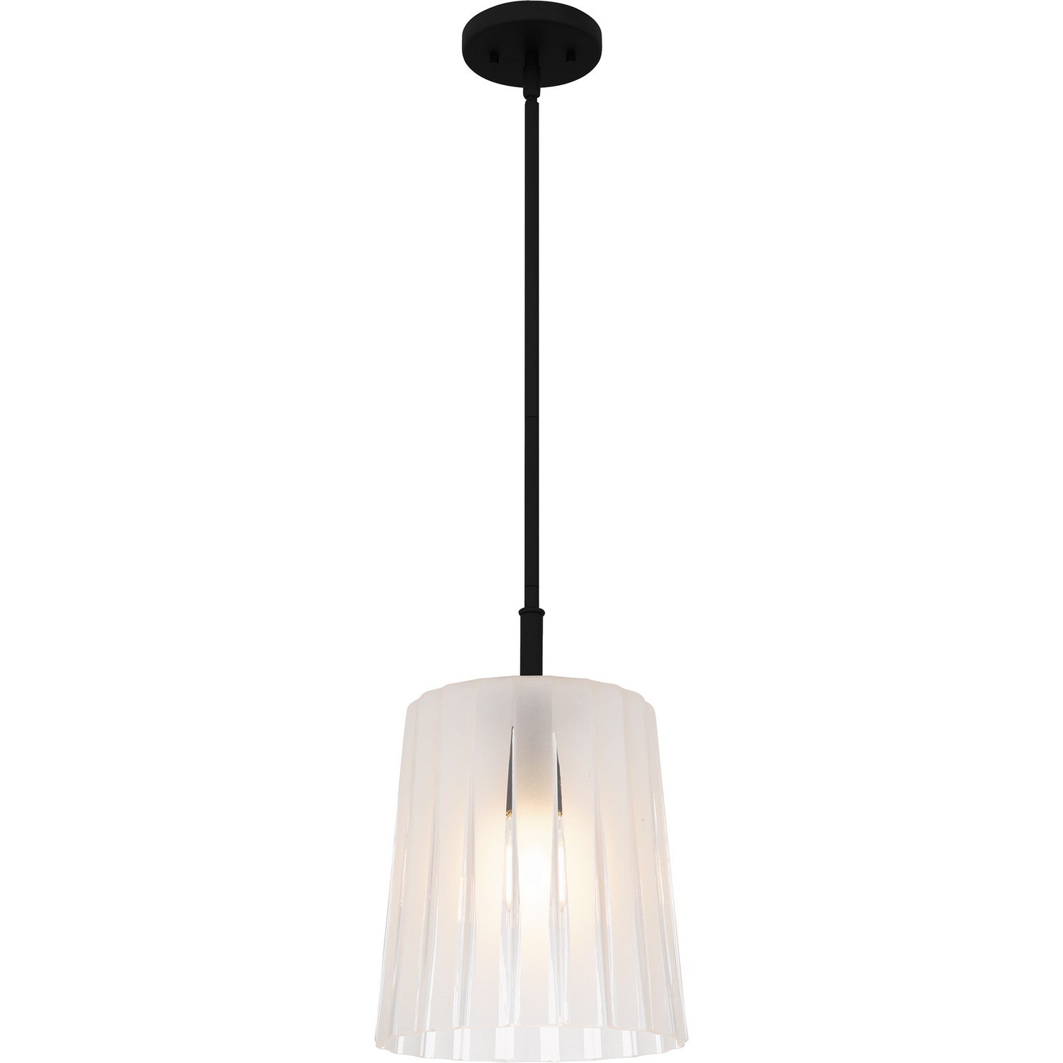 Quoizel - RAY1510MBK - One Light Mini Pendant - Gray - Matte Black