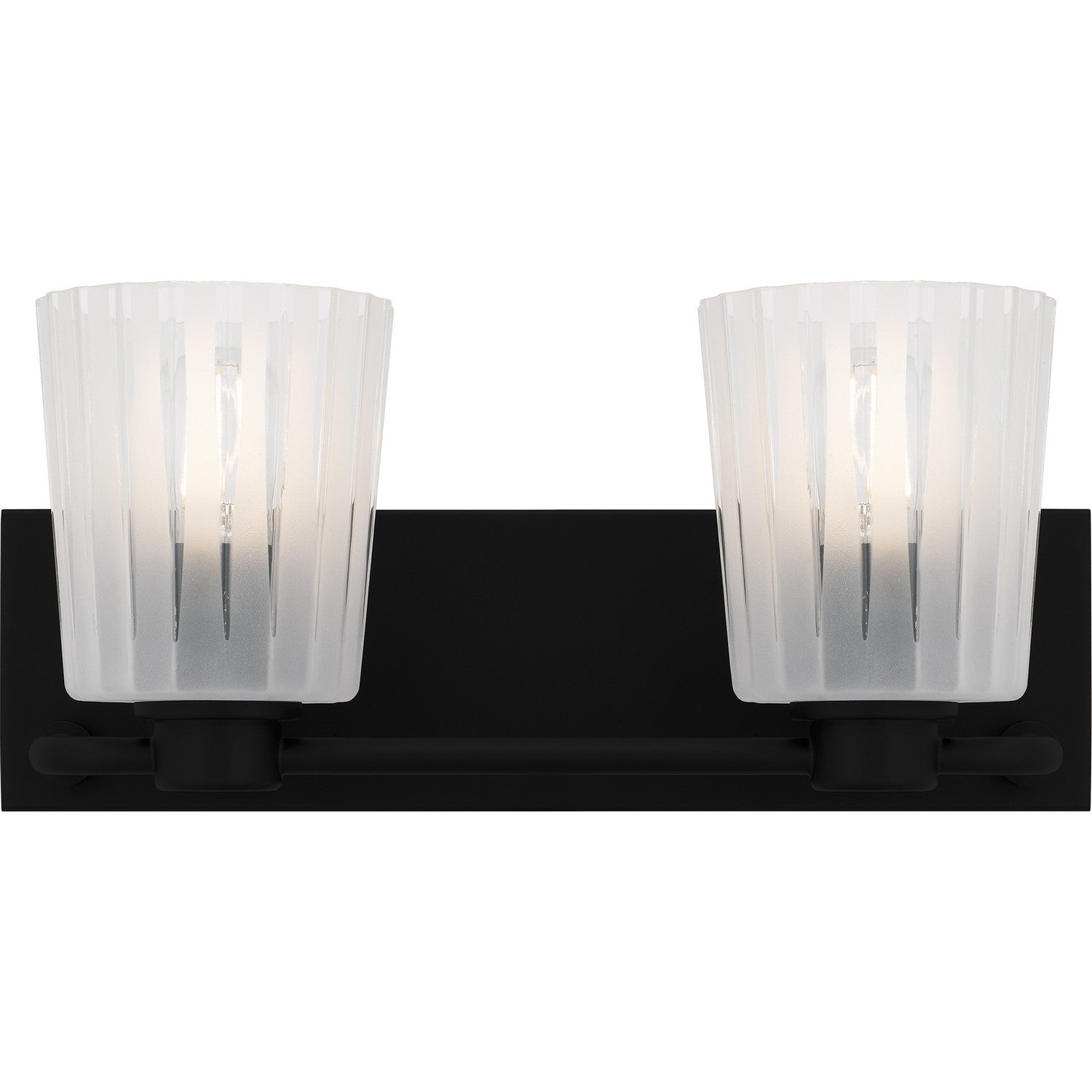 Quoizel - RAY8616MBK - Two Light Bath - Gray - Matte Black