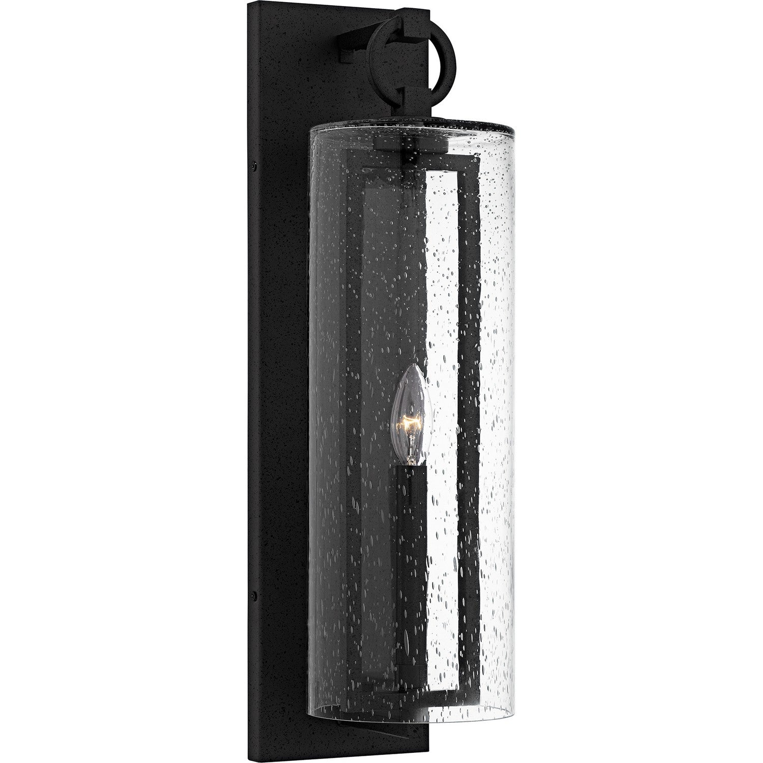 Quoizel - RDN8406SBK - One Light Outdoor Wall Lantern - Redan - Stone Black