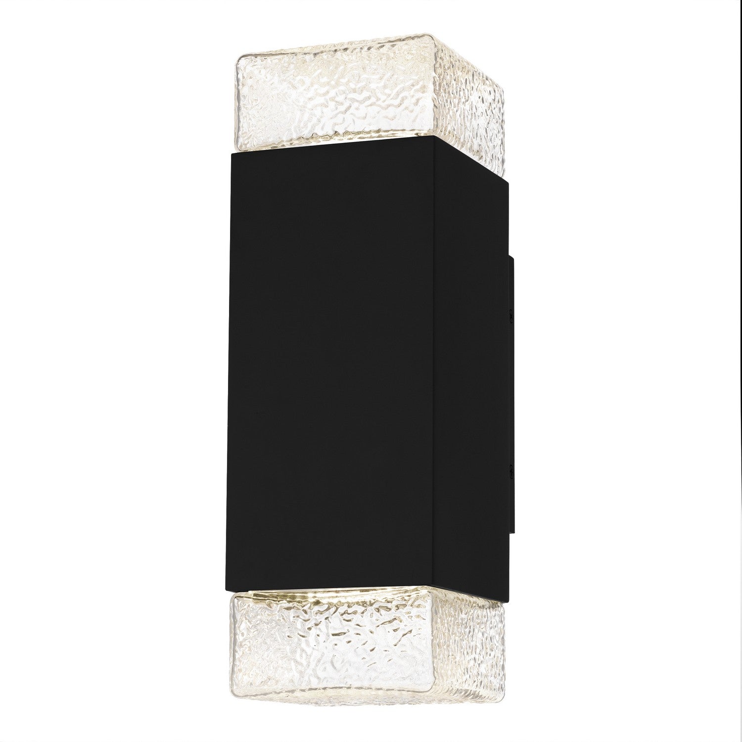 Quoizel - SAX8405MBK - LED Outdoor Wall Lantern - Saxton - Matte Black
