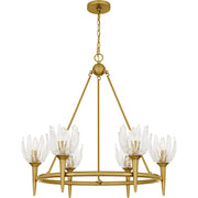 Quoizel - SHA5032BRG - Six Light Chandelier - Shea - Brushed Gold