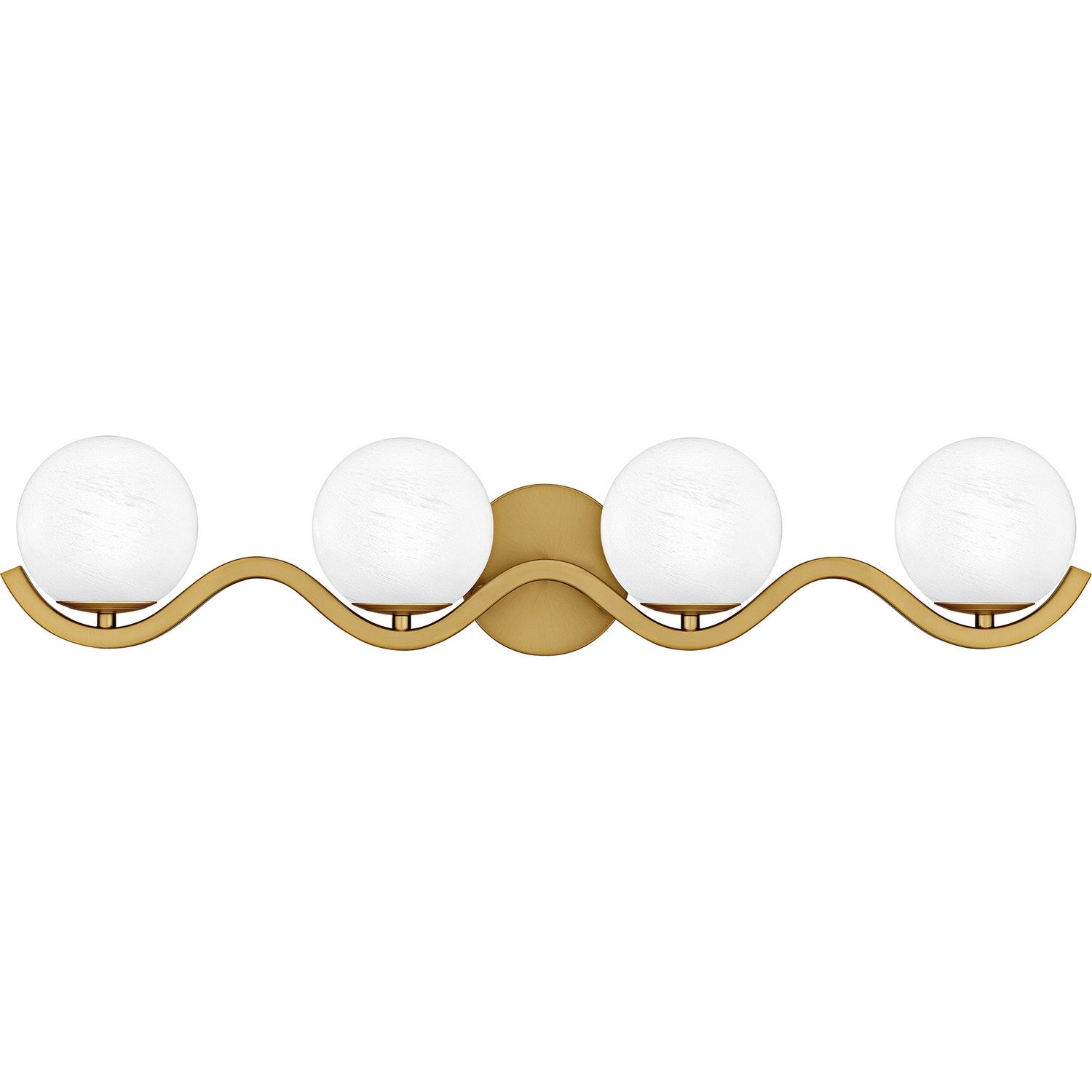 Quoizel - SRI8631AB - Four Light Bath - Spherical - Aged Brass