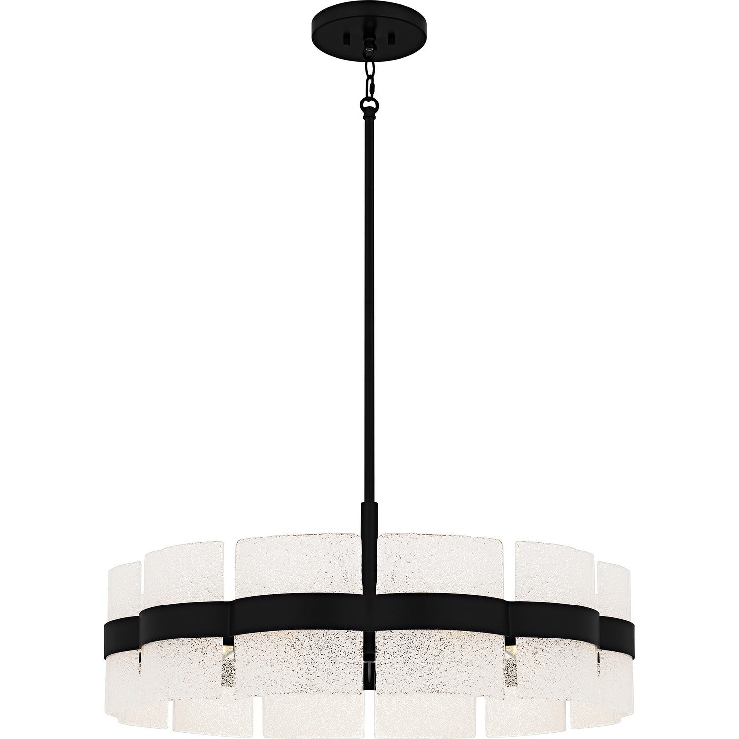 Quoizel - SWE2830MBK - Six Light Pendant - Sweeney - Matte Black