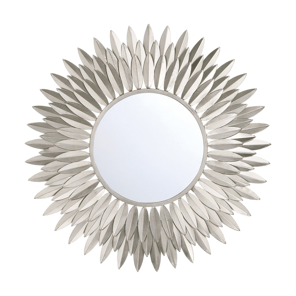 Crystorama - BRH-M524-SA - Mirror - Broche - Antique Silver