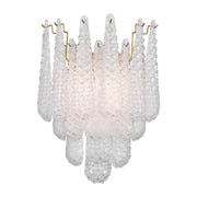 Crystorama - OLL-6002-AG-CL - Two Light Wall Sconce - Ollie - Aged Brass