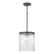 Capital Lighting - 356211OR - One Light Pendant - Vaughn - Oil Rubbed Bronze