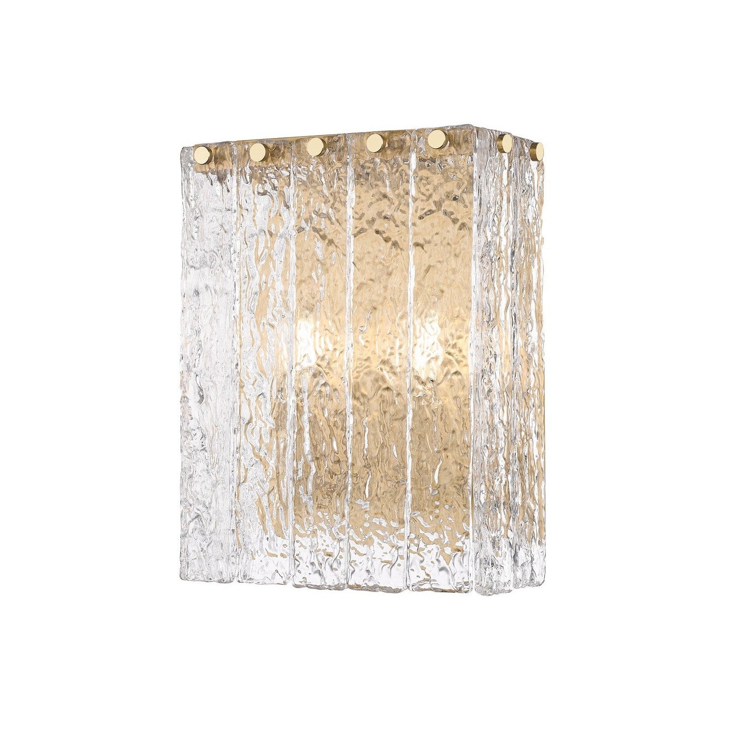 Z-Lite - 1943-2S-MGLD - Two Light Wall Sconce - Glacier - Modern Gold