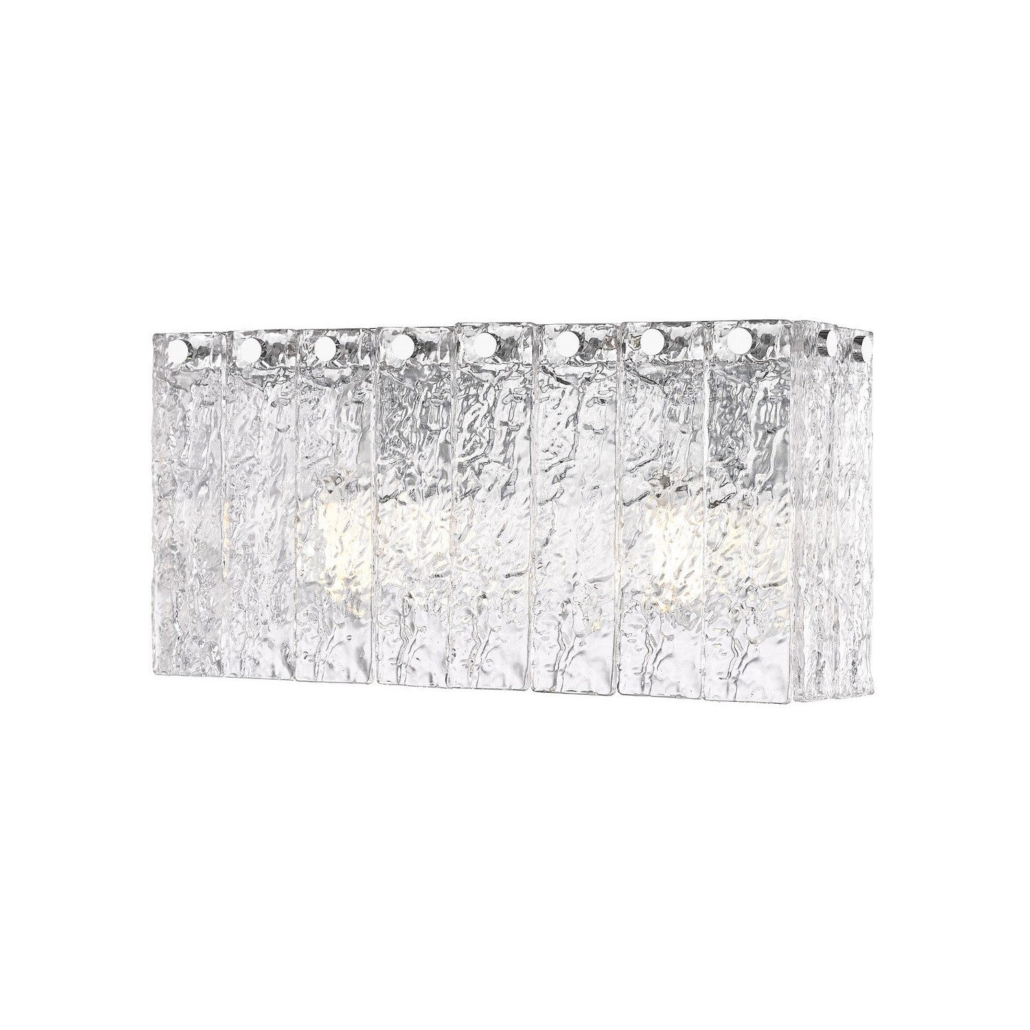 Z-Lite - 1943-2V-CH - Two Light Vanity - Glacier - Chrome