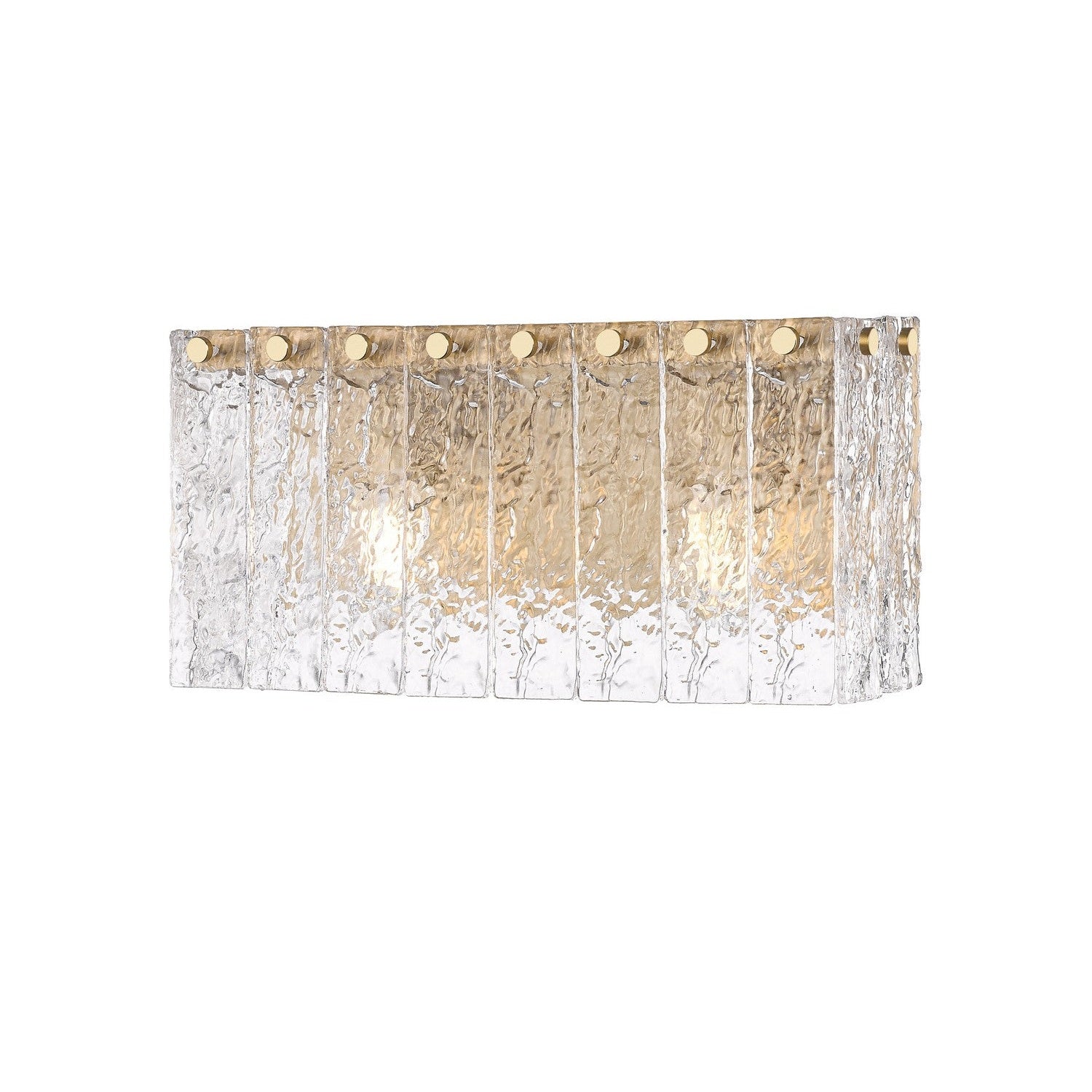 Z-Lite - 1943-2V-MGLD - Two Light Vanity - Glacier - Modern Gold