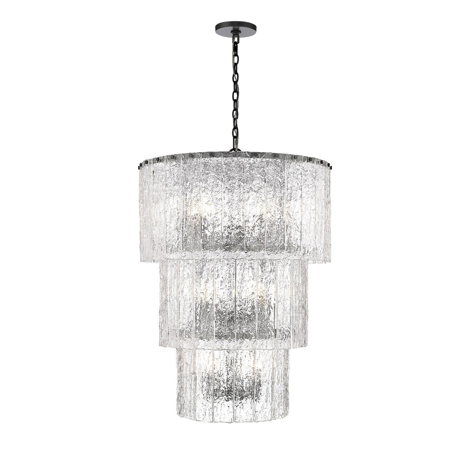 Z-Lite - 1943-36MB - 12 Light Chandelier - Glacier - Matte Black