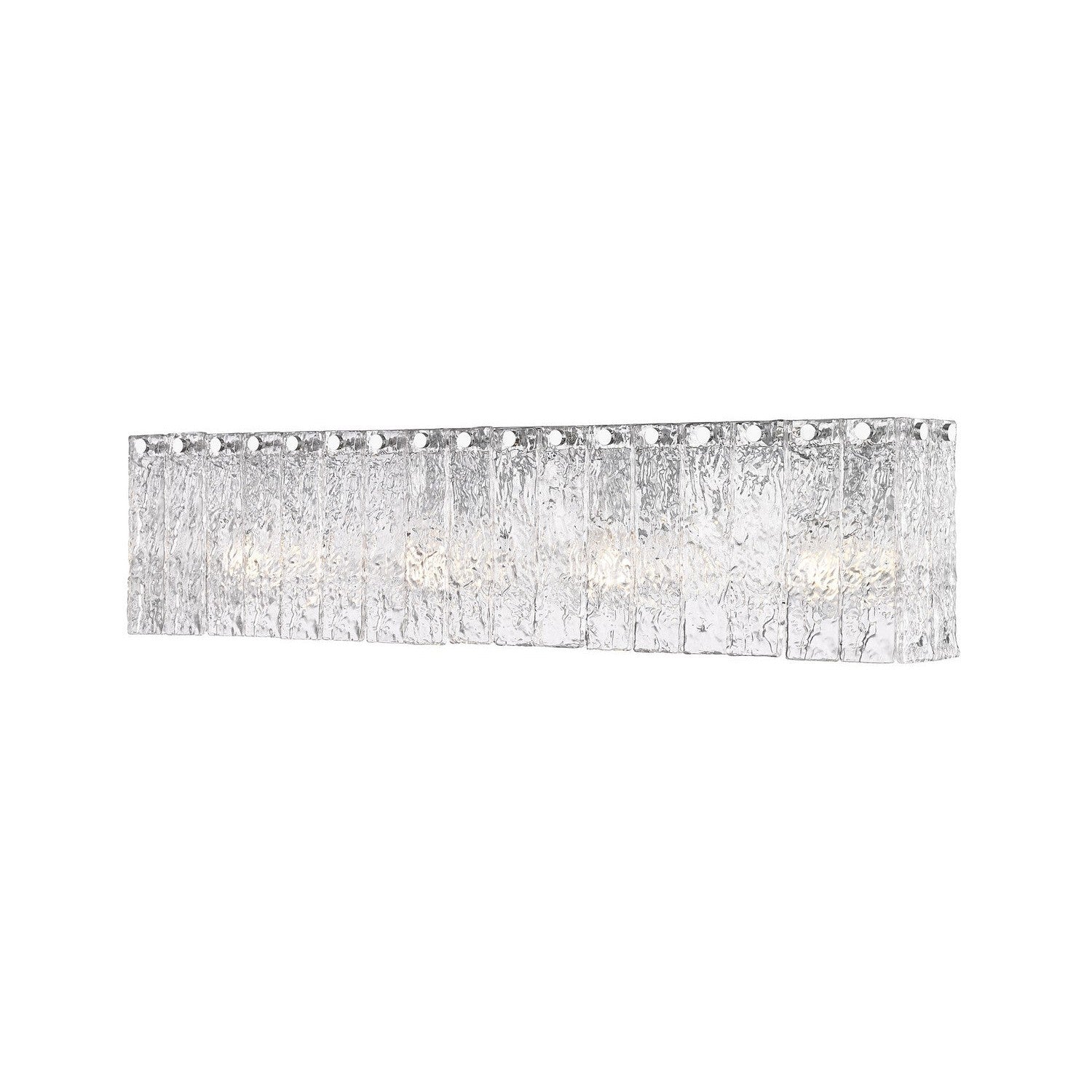 Z-Lite - 1943-4V-CH - Four Light Vanity - Glacier - Chrome