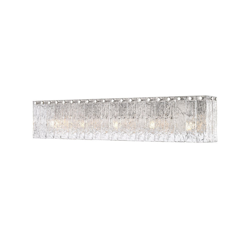 Z-Lite - 1943-5V-BN - Five Light Vanity - Glacier - Brushed Nickel