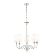Z-Lite - 1950-5BN - Five Light Chandelier - Katerina - Brushed Nickel