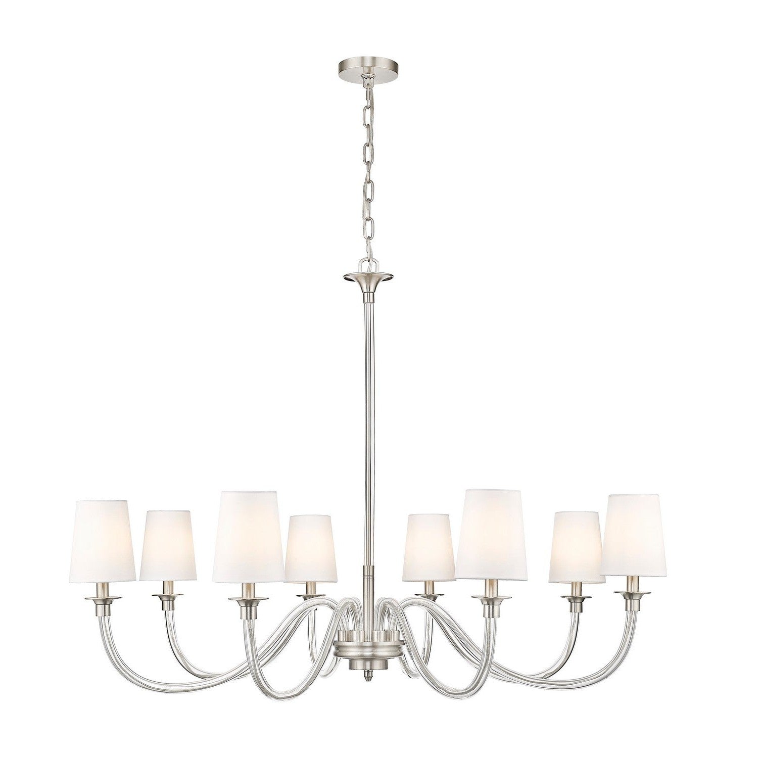 Z-Lite - 1950-8BN - Eight Light Chandelier - Katerina - Brushed Nickel