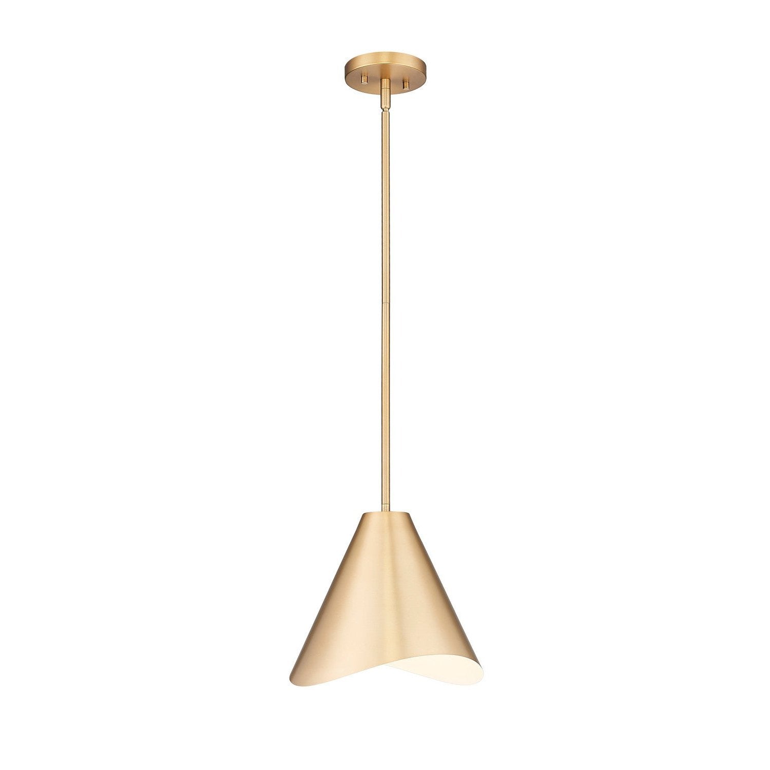 Z-Lite - 1952P12-MGLD - One Light Pendant - Aria - Modern Gold
