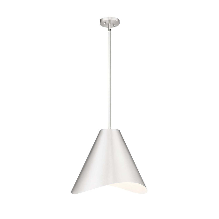 Z-Lite - 1952P18-BN - One Light Pendant - Aria - Brushed Nickel