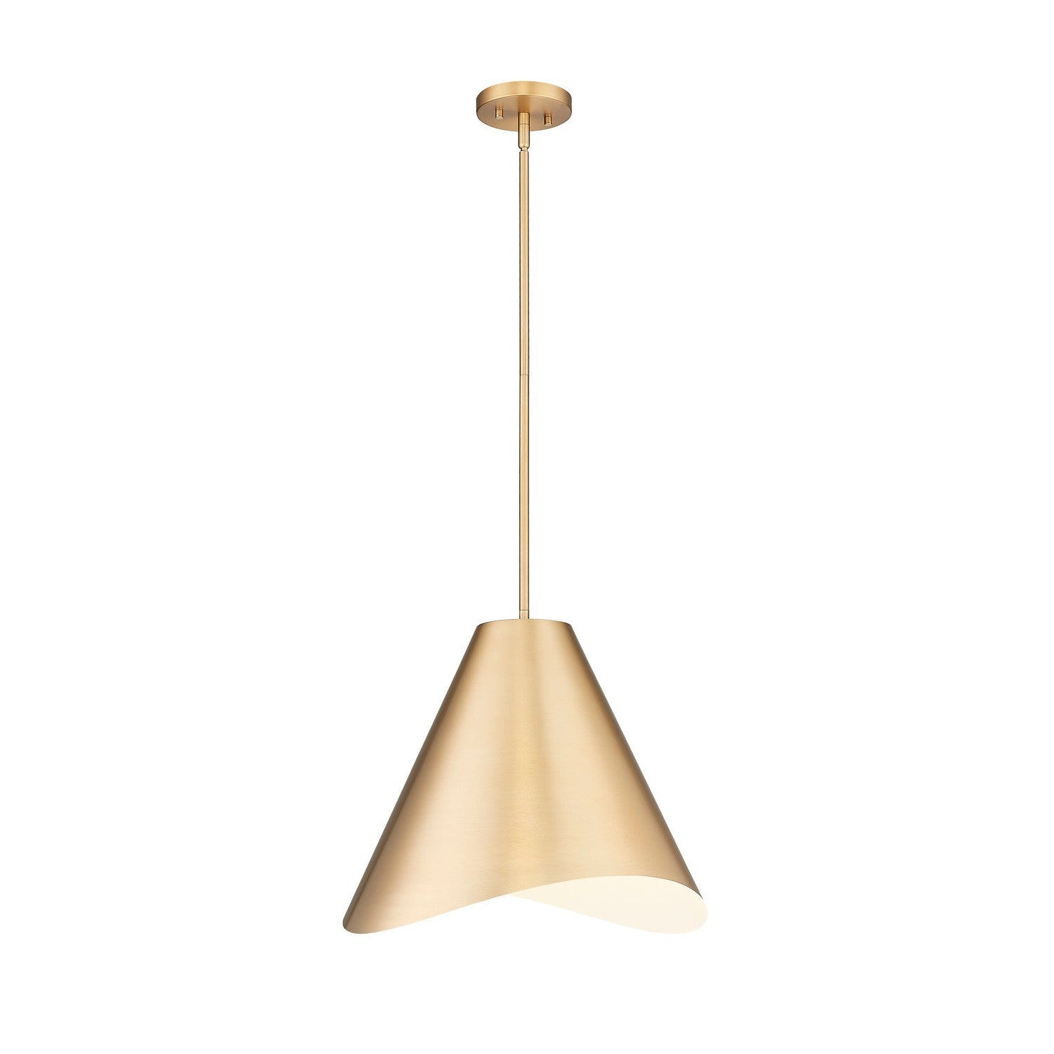 Z-Lite - 1952P18-MGLD - One Light Pendant - Aria - Modern Gold