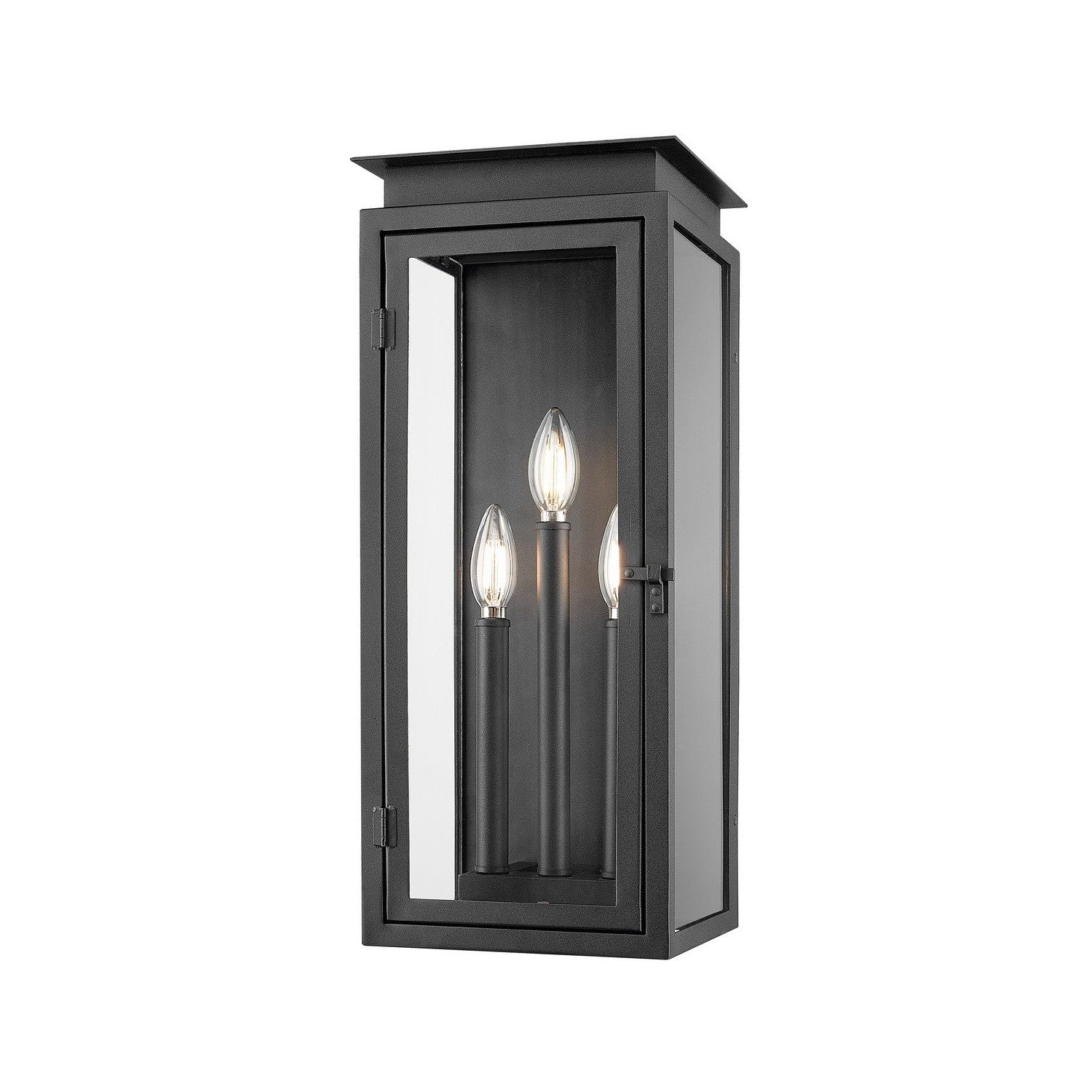 Z-Lite - 5018M-BK - Three Light Outdoor Wall Light - Nova - Black