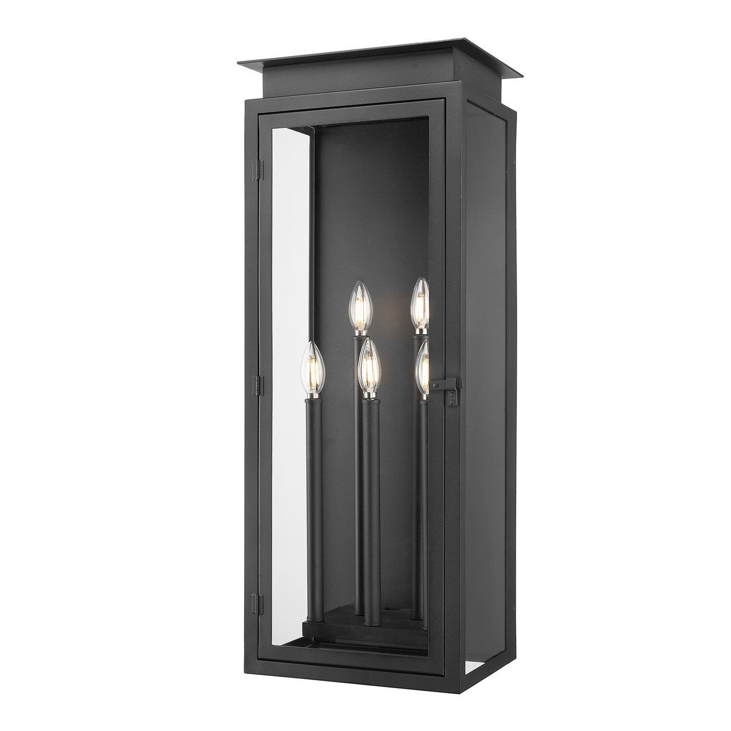 Z-Lite - 5018XL-BK - Five Light Outdoor Wall Light - Nova - Black