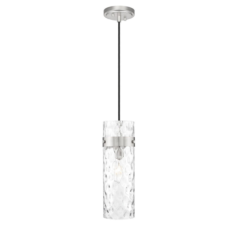 Z-Lite - 7002P5-BN - One Light Pendant - Fontaine - Brushed Nickel