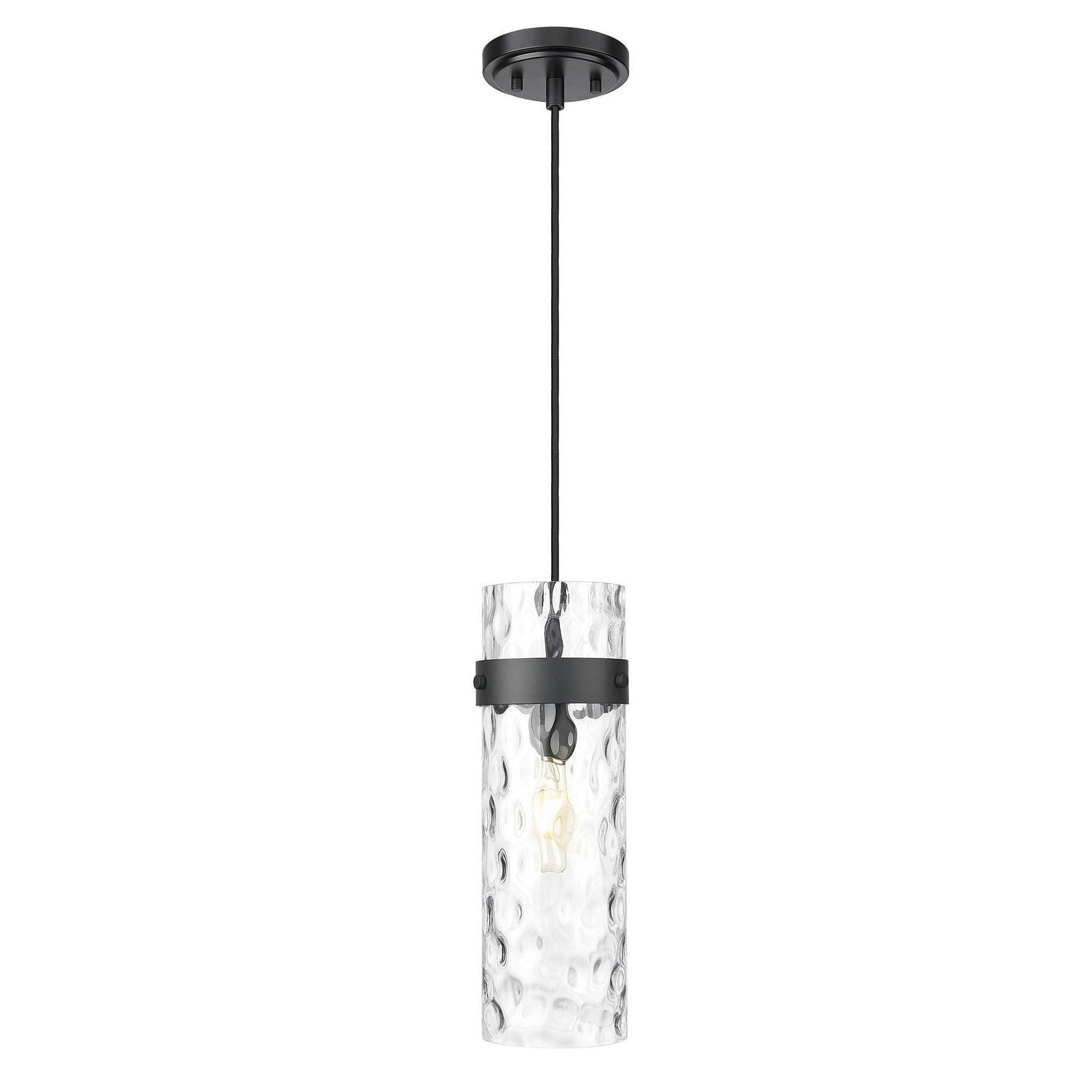Z-Lite - 7002P5-MB - One Light Pendant - Fontaine - Matte Black