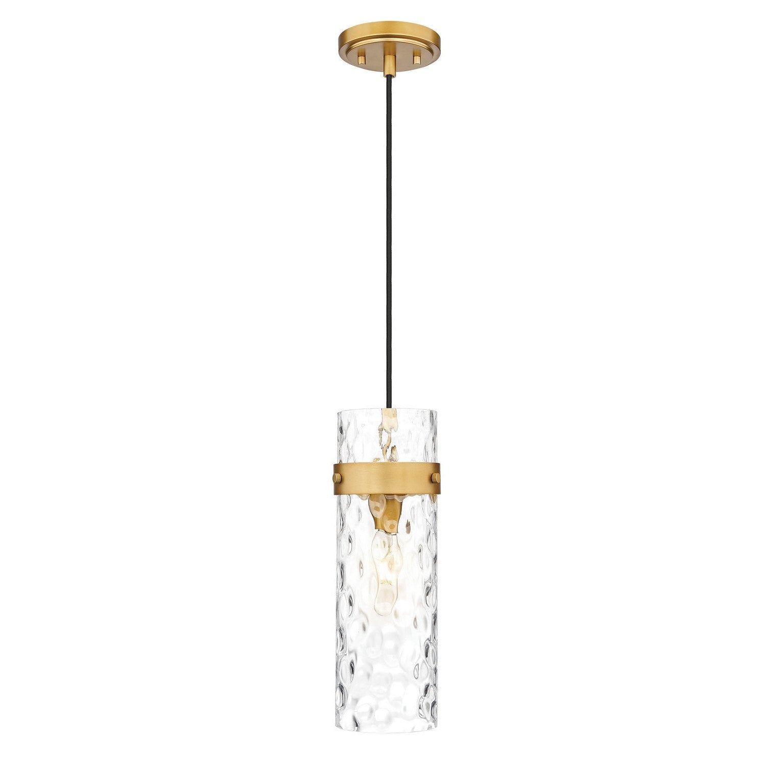 Z-Lite - 7002P5-RB - One Light Pendant - Fontaine - Rubbed Brass
