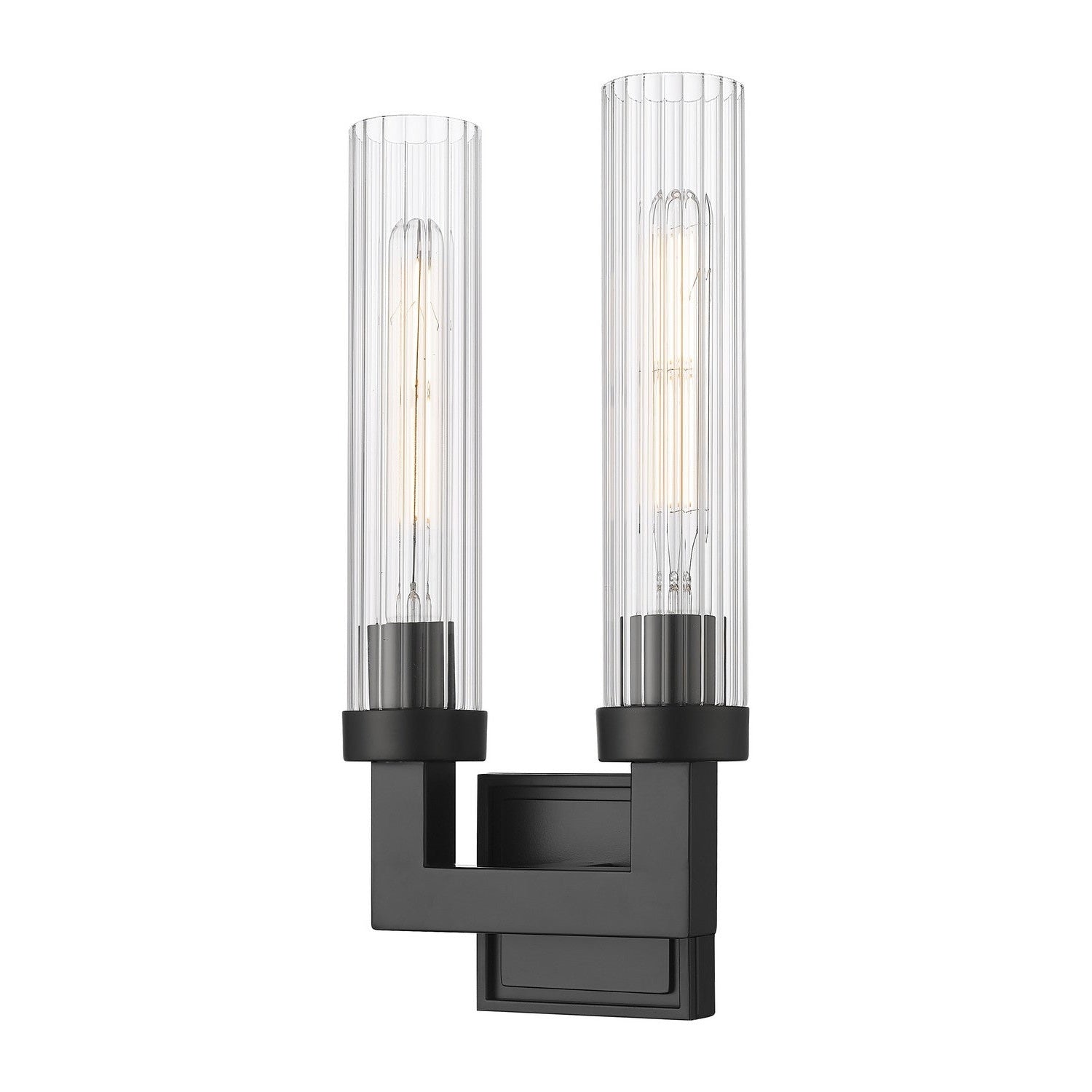 Z-Lite - 740-2S-MB - Two Light Wall Sconce - Beau - Matte Black