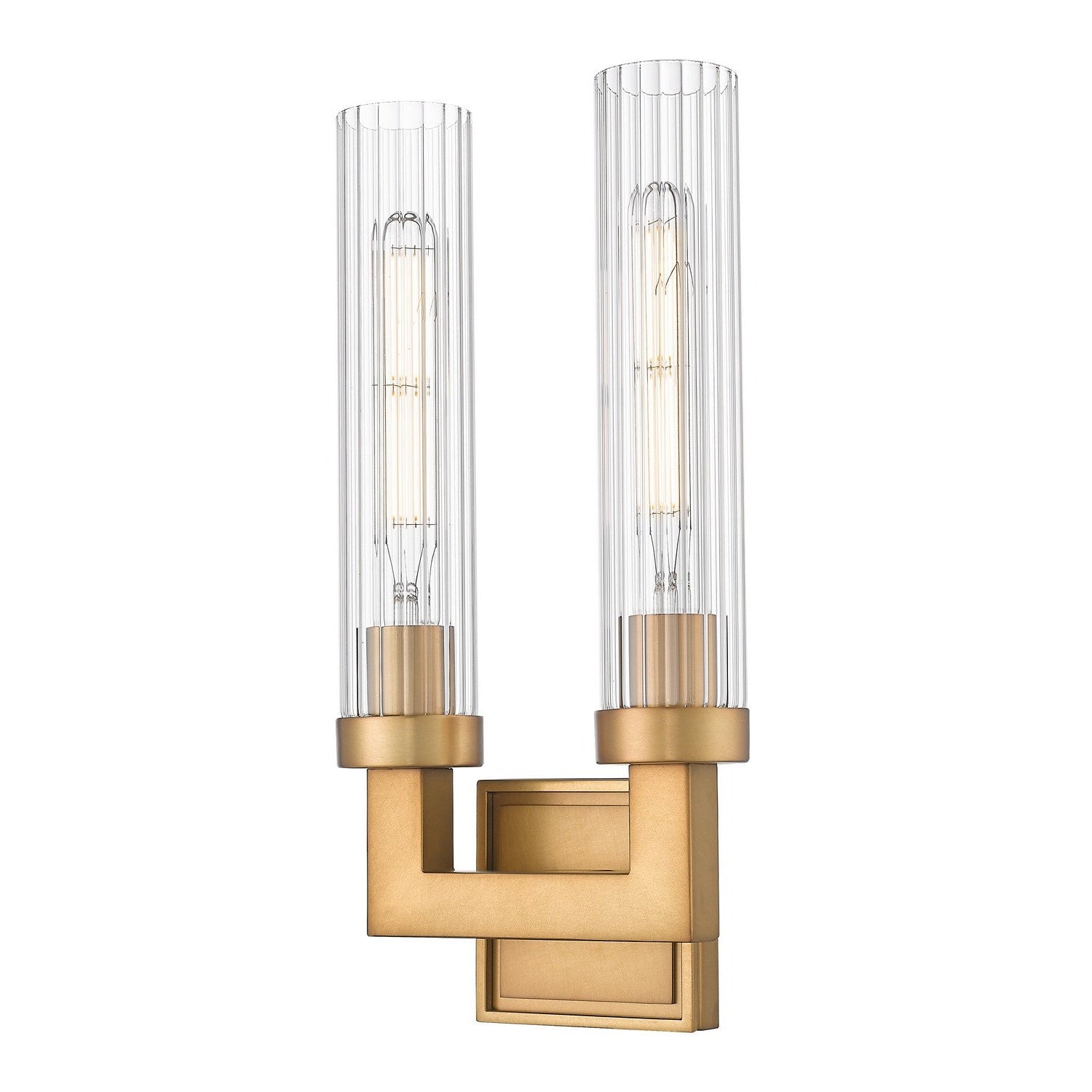 Z-Lite - 740-2S-RB - Two Light Wall Sconce - Beau - Rubbed Brass