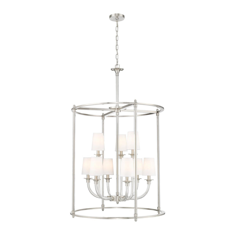 Z-Lite - 1950-9C-BN - Nine Light Chandelier - Katerina - Brushed Nickel