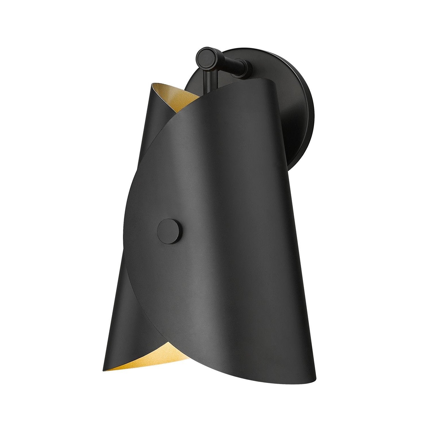 Z-Lite - 1951-1S-MB - One Light Wall Sconce - Salone - Matte Black
