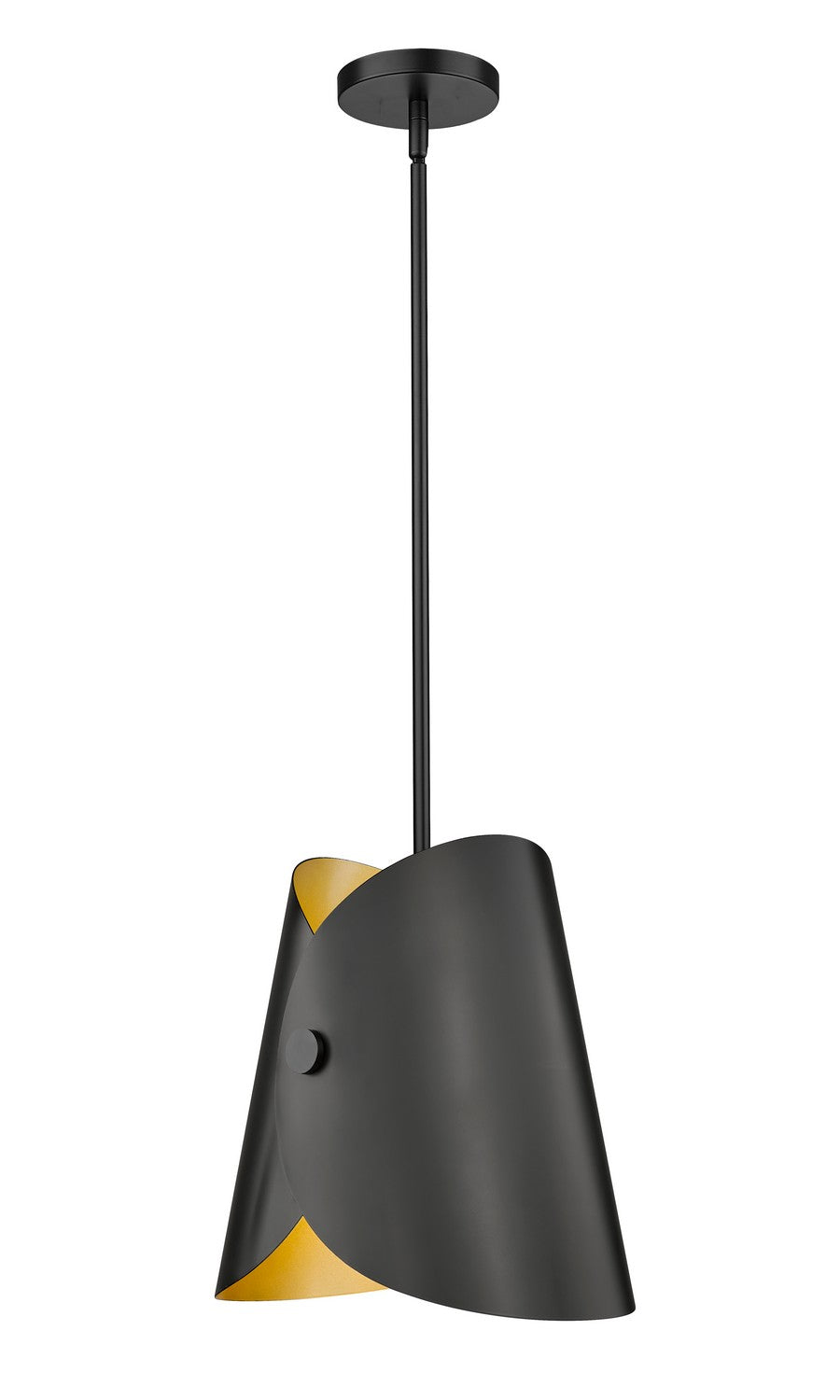 Z-Lite - 1951P11-MB - One Light Pendant - Salone - Matte Black