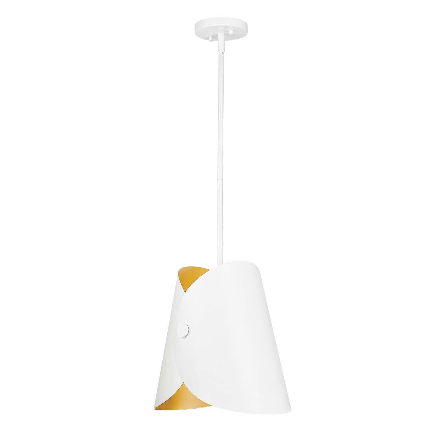Z-Lite - 1951P11-MW - One Light Pendant - Salone - Matte White