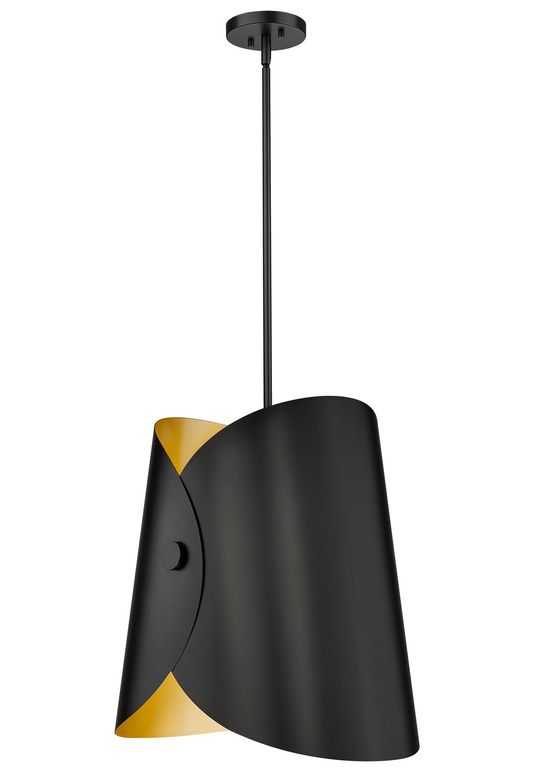 Z-Lite - 1951P18-MB - One Light Pendant - Salone - Matte Black