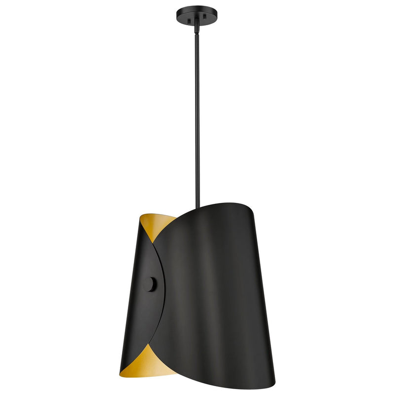 Z-Lite - 1951P18-MB - One Light Pendant - Salone - Matte Black