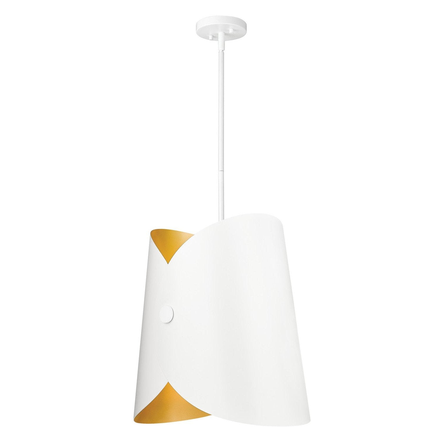 Z-Lite - 1951P18-MW - One Light Pendant - Salone - Matte White