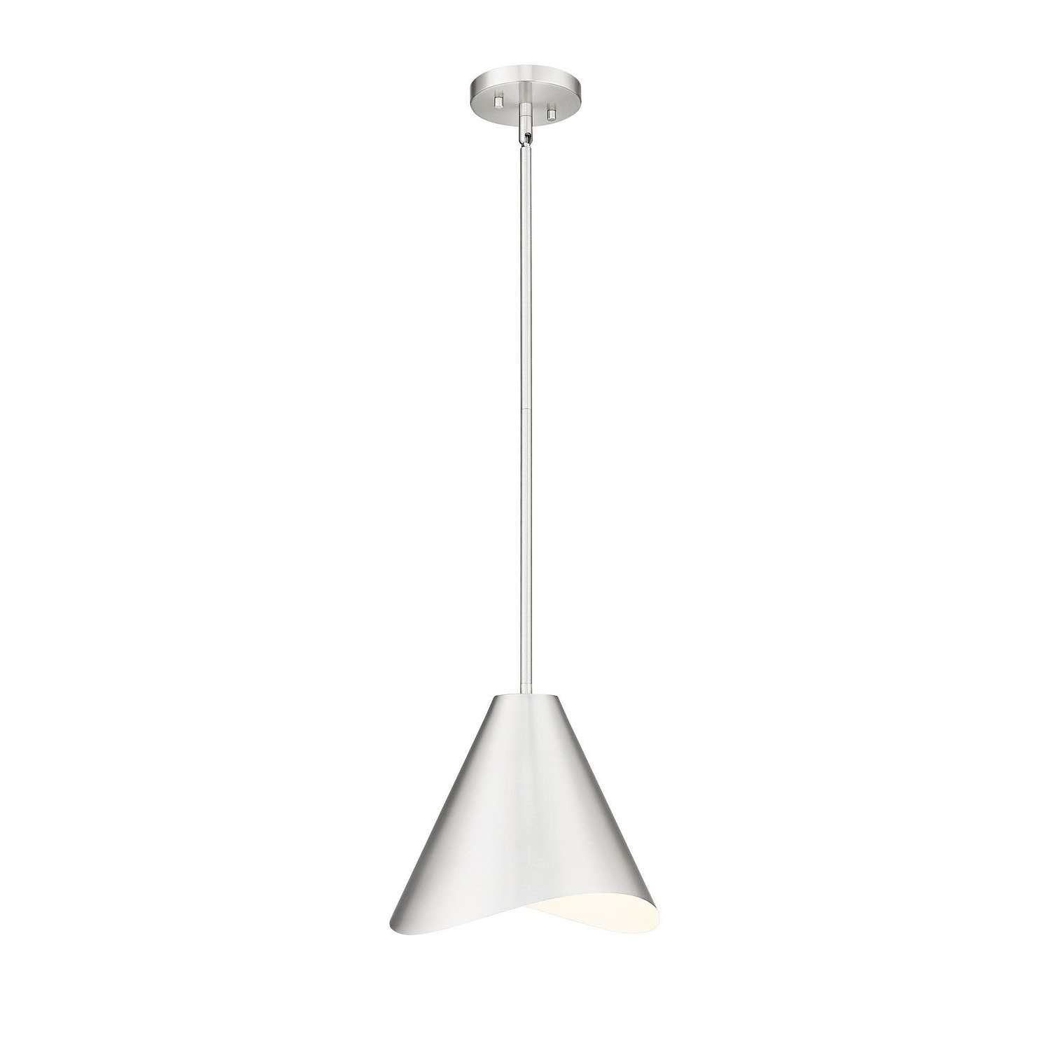Z-Lite - 1952P12-BN - One Light Pendant - Aria - Brushed Nickel
