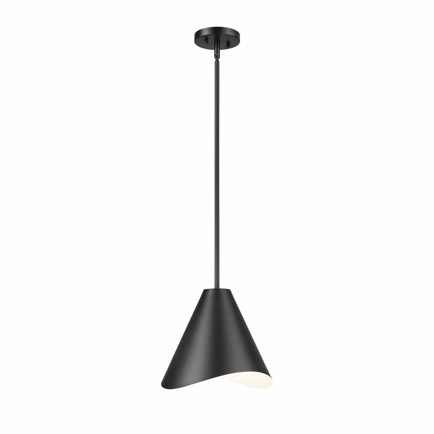 Z-Lite - 1952P12-MB - One Light Pendant - Aria - Matte Black