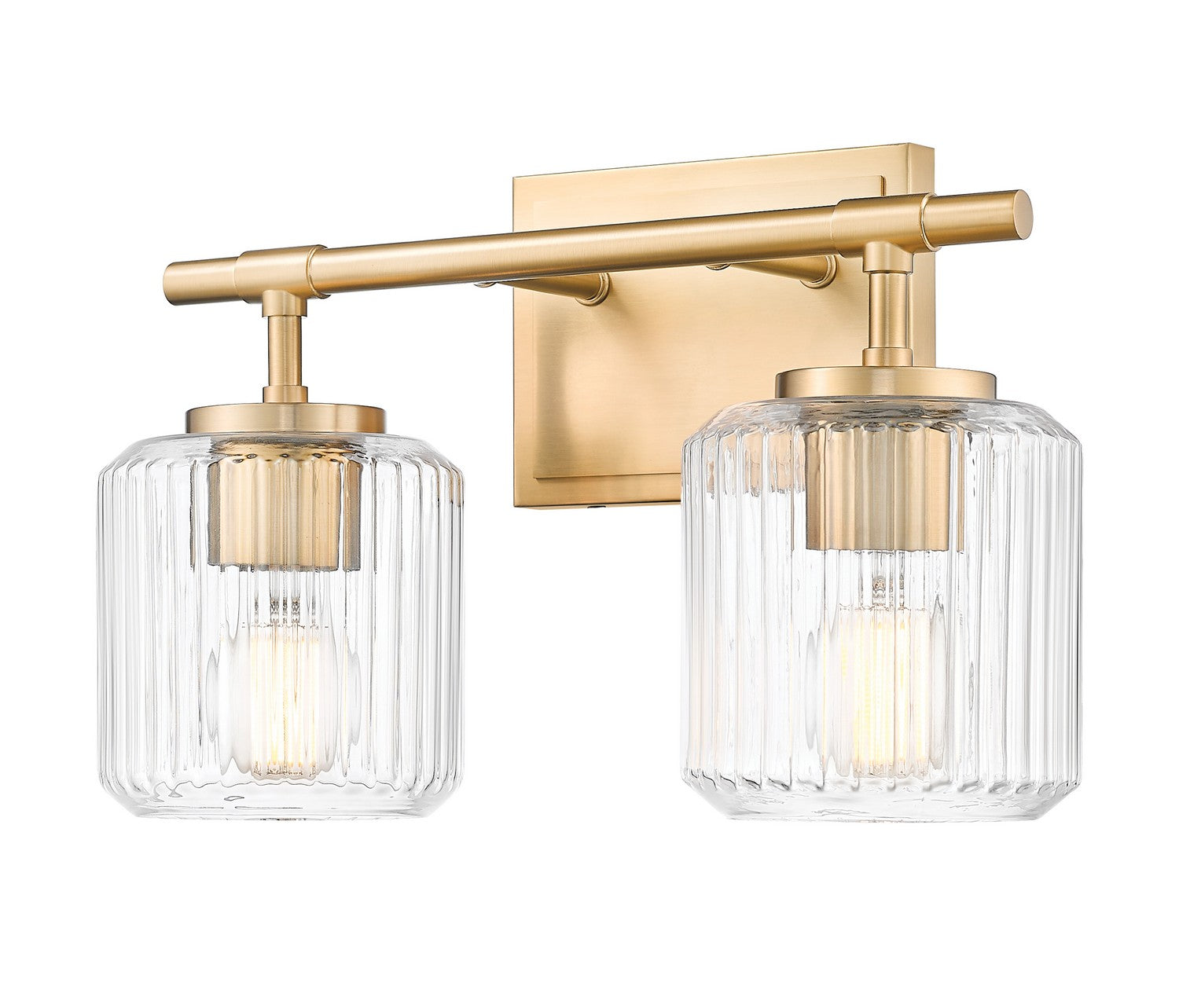 Z-Lite - 7515-2V-MGLD - Two Light Vanity - Landon - Modern Gold
