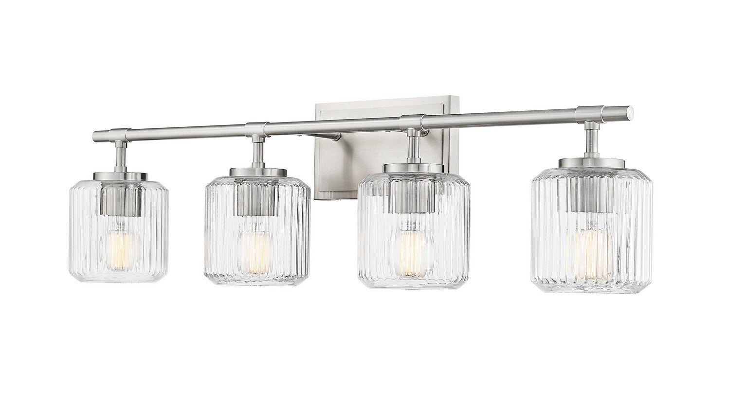 Z-Lite - 7515-4V-BN - Four Light Vanity - Landon - Brushed Nickel
