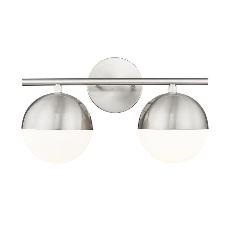 Z-Lite - 7517-2V-BN - Two Light Vanity - Realm Sphere - Brushed Nickel