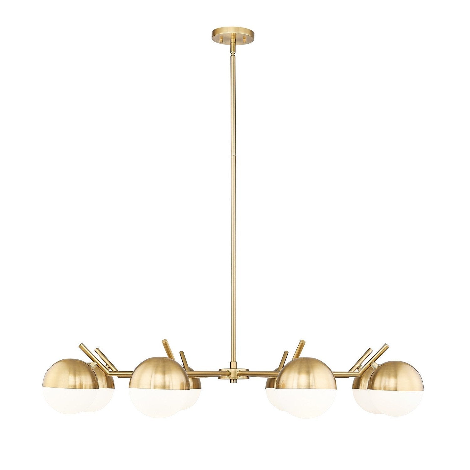 Z-Lite - 7517-8MGLD - Eight Light Chandelier - Realm Sphere - Modern Gold