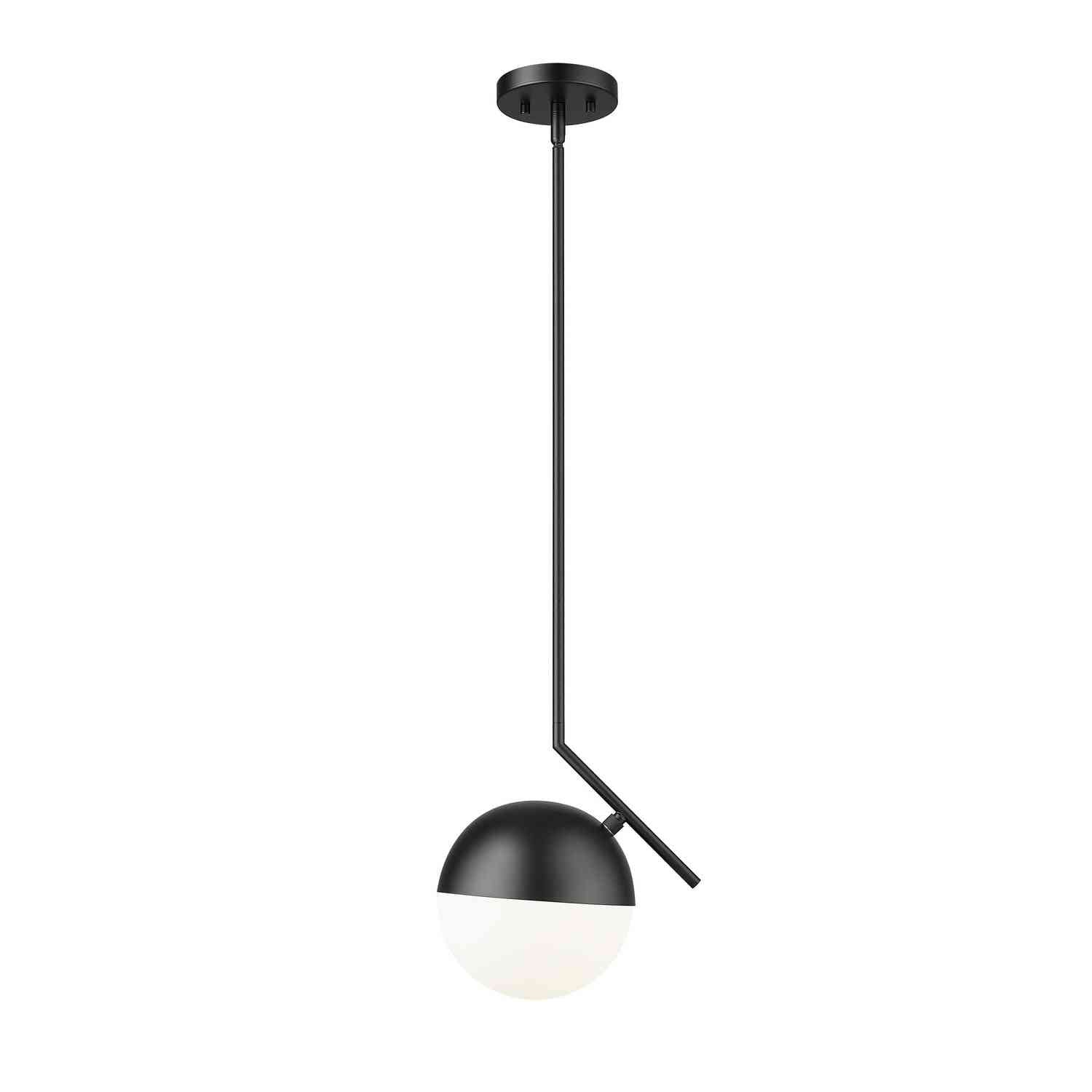 Z-Lite - 7517P11-MB - One Light Pendant - Realm Sphere - Matte Black