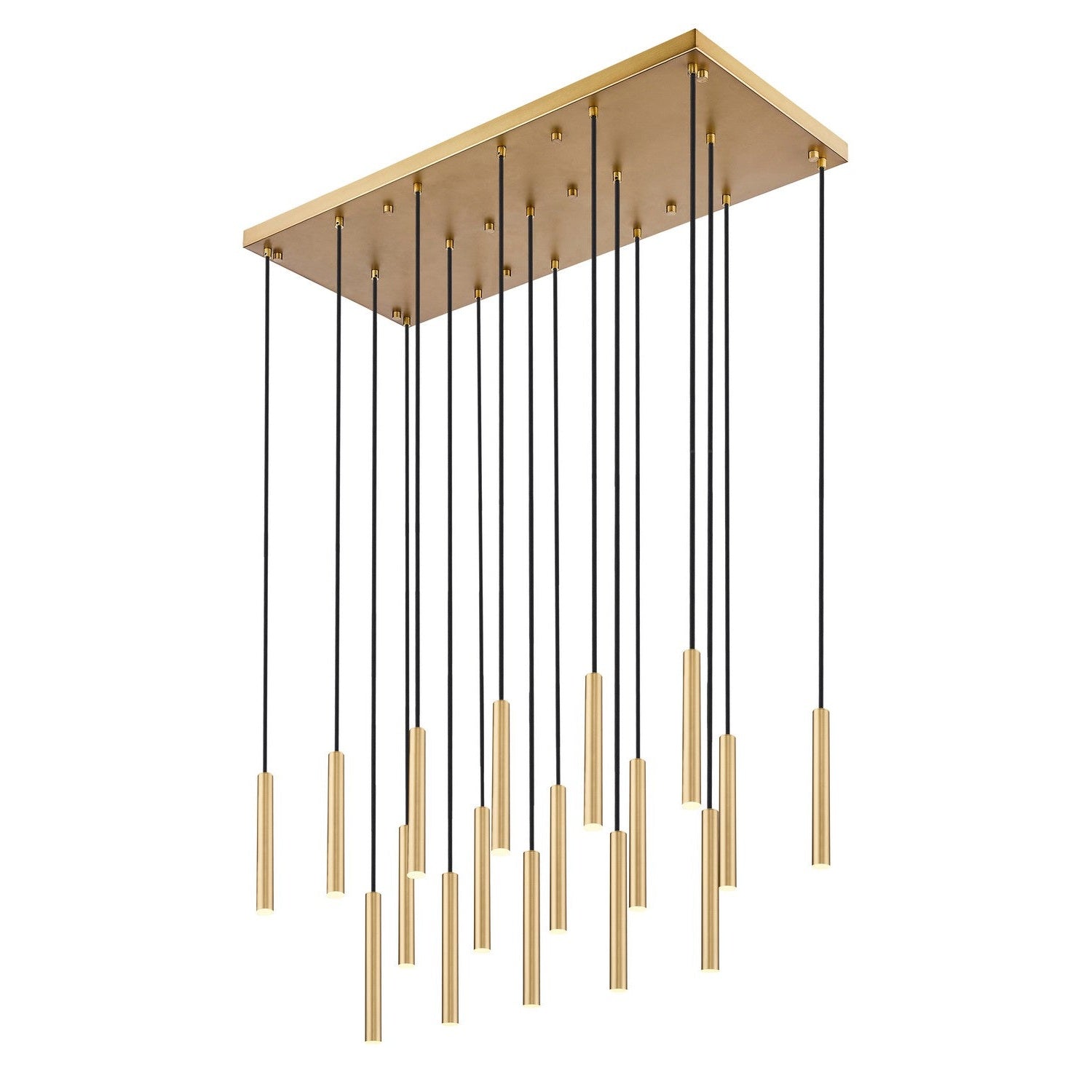 Z-Lite - 919MP12-17L-MGLD-LED - LED Linear Chandelier - Forest - Modern Gold