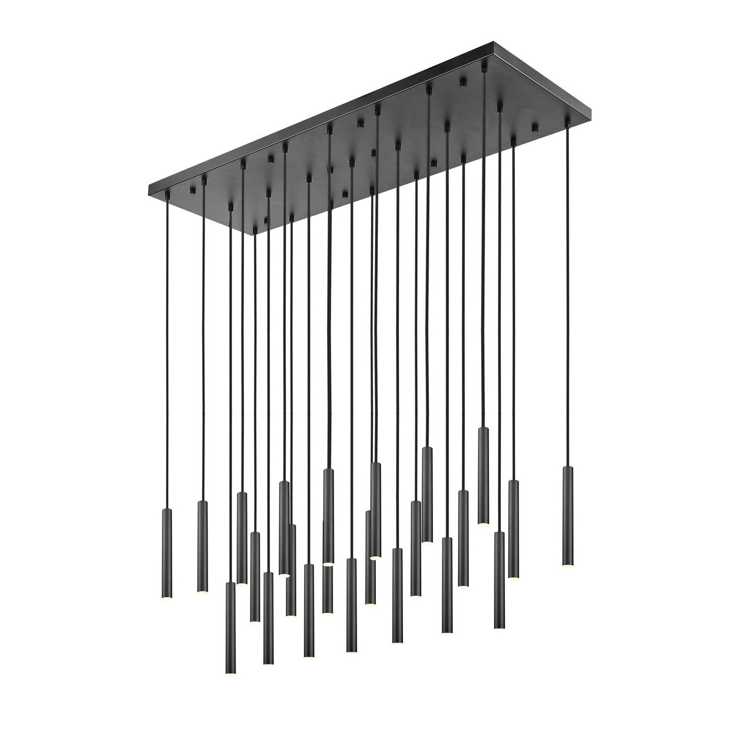 Z-Lite - 919MP12-23L-MB-LED - LED Linear Chandelier - Forest - Matte Black