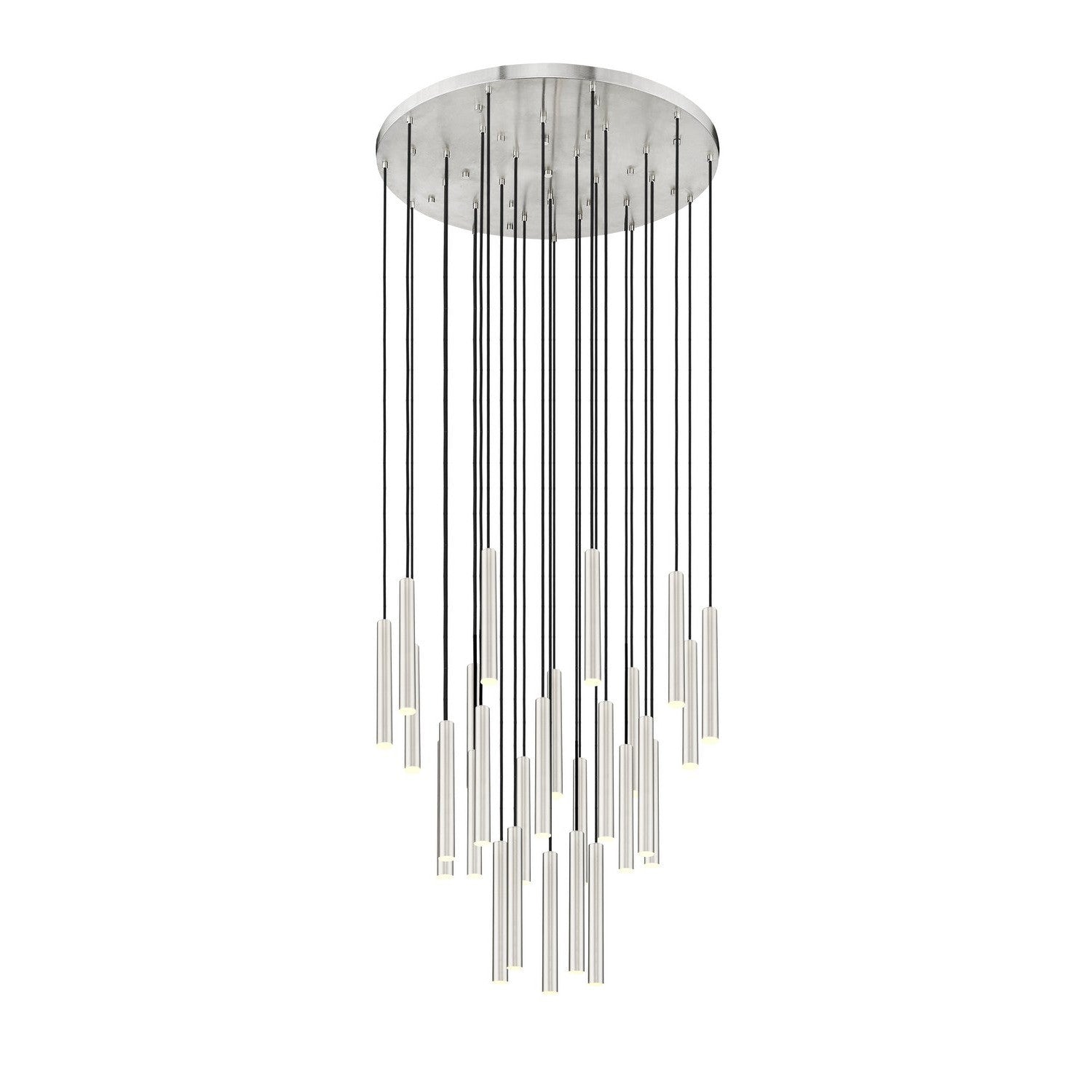 Z-Lite - 919MP12-27R-BN-LED - LED Chandelier - Forest - Brushed Nickel