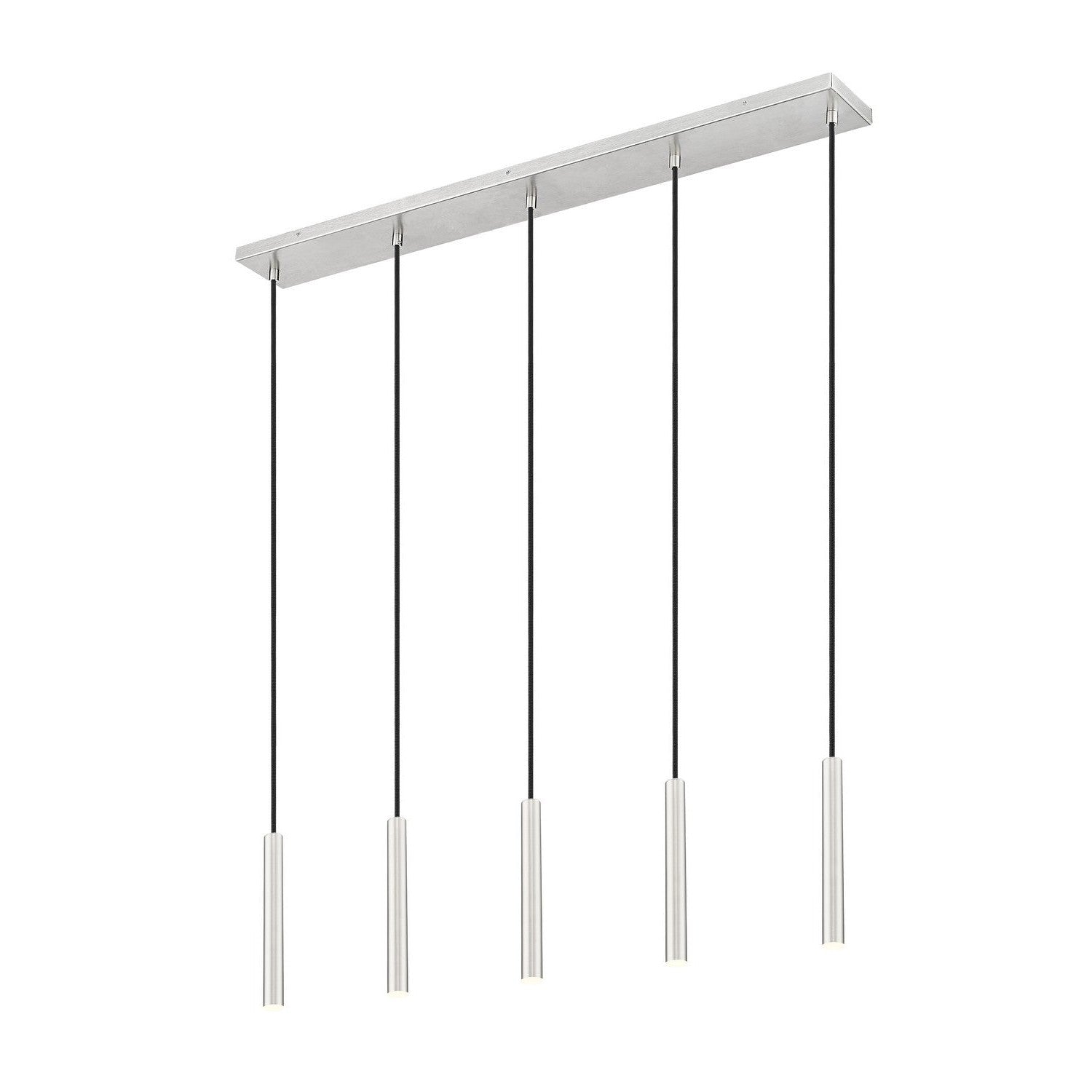 Z-Lite - 919MP12-5L-BN-LED - LED Linear Chandelier - Forest - Brushed Nickel