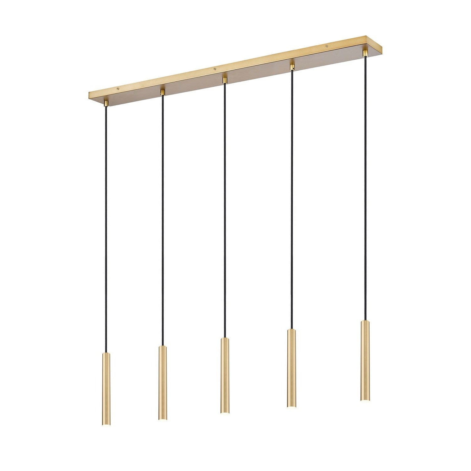 Z-Lite - 919MP12-5L-MGLD-LED - LED Linear Chandelier - Forest - Modern Gold