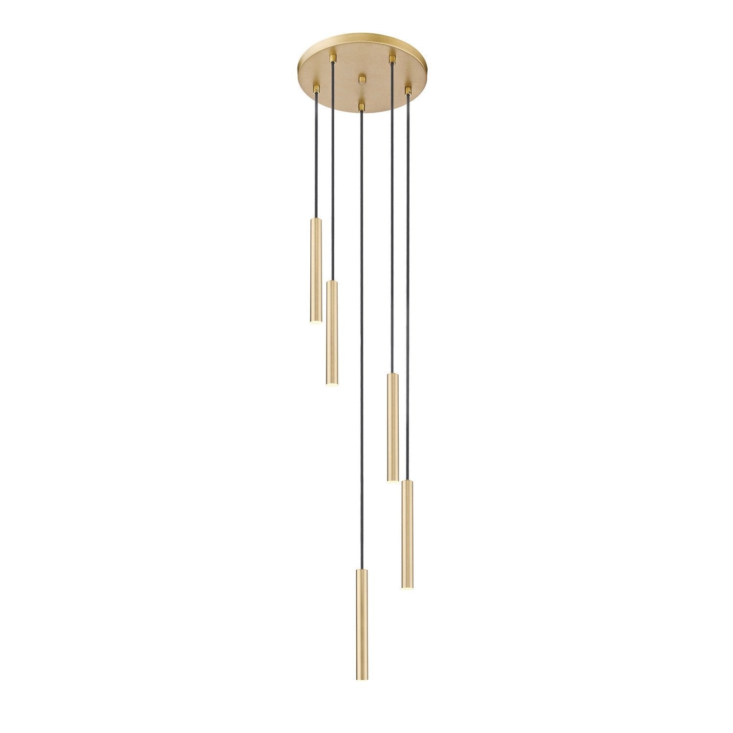 Z-Lite - 919MP12-5R-MGLD-LED - LED Chandelier - Forest - Modern Gold