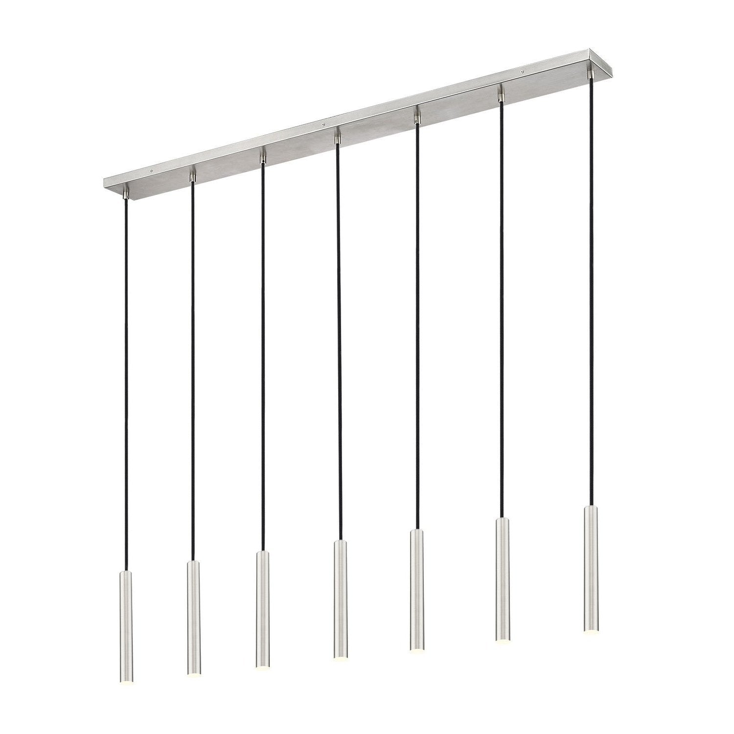 Z-Lite - 919MP12-7L-BN-LED - LED Linear Chandelier - Forest - Brushed Nickel